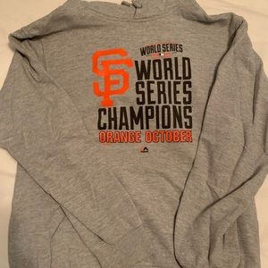 San Francisco Giants 2014 World Series sweatshirt⚾️🧡🖤